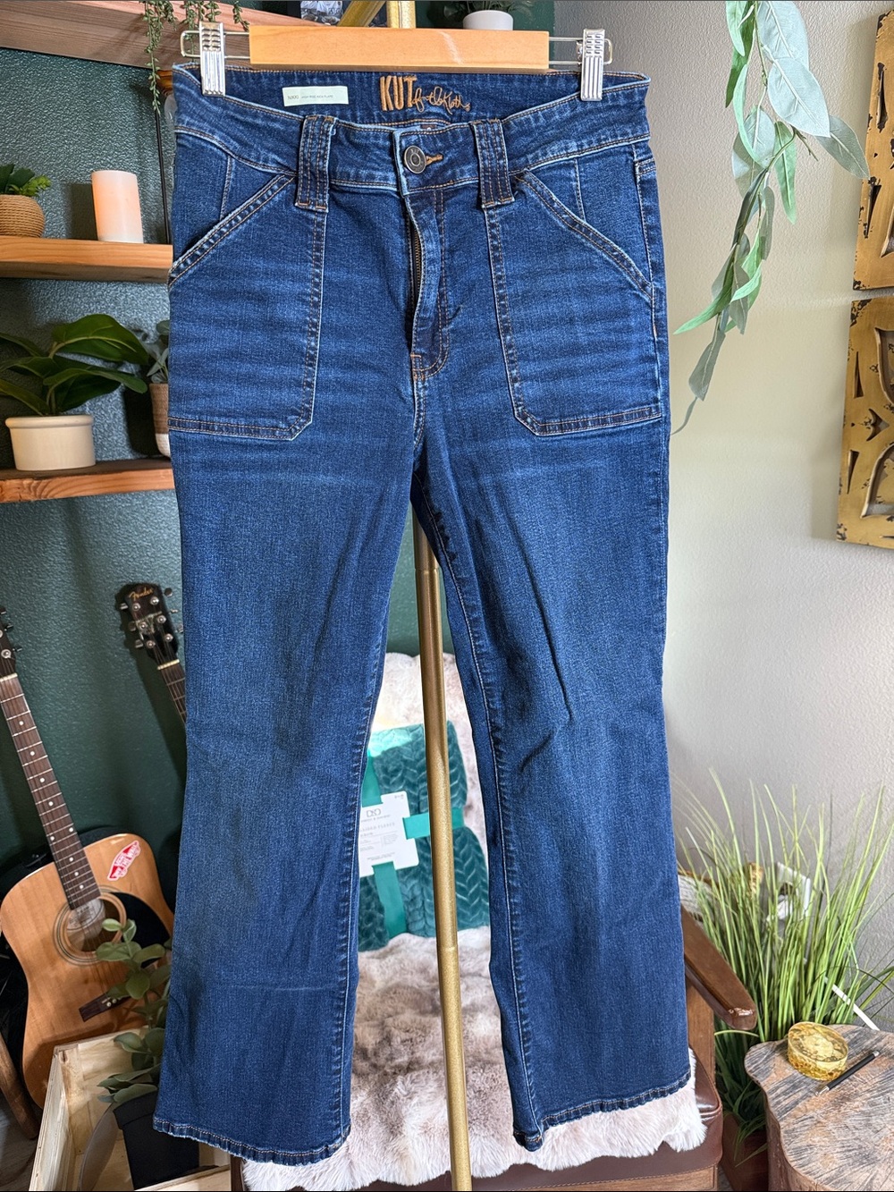 Kut from the Kloth Dark Indigo Bootcut Jeans